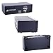 Pyle Home Dual Cassette Deck | Music Recording Device with RCA Cables | Removable Rack Mounting Hardware | CrO2 Tape Selector | Built-in 3 Digit Tape Counter – 110V/220Vthumb 1