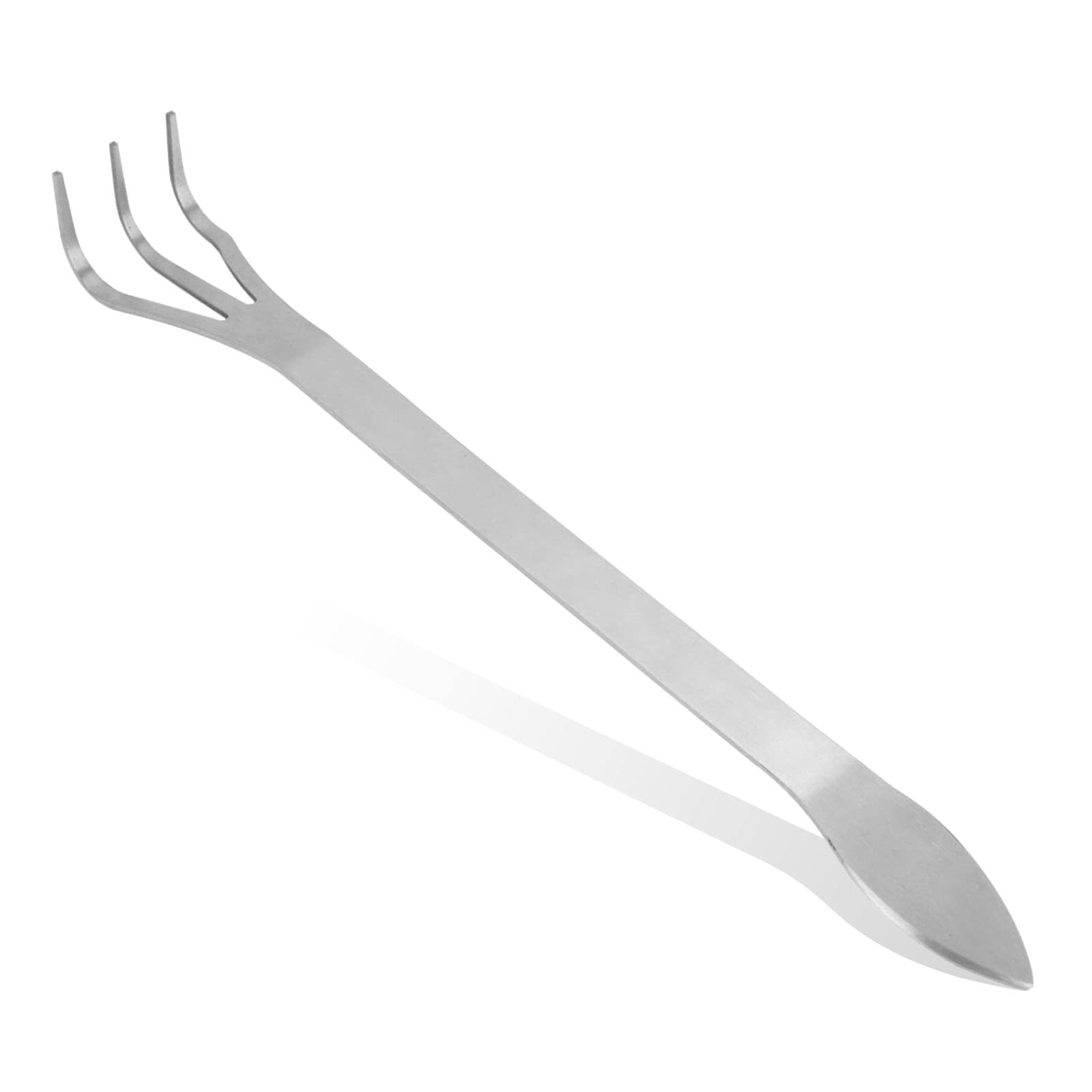 Photo 1 of Eboxer Stainless Steel 3 Prong Root Rake Pick Set, Bonsai Tool Root Pick Rake Gardening Tools