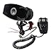 GAMPRO Car Siren Horn,12V 80W 7 Tone Sound Car Siren Vehicle Horn with Mic PA Speaker System Emergency Sound Amplifier