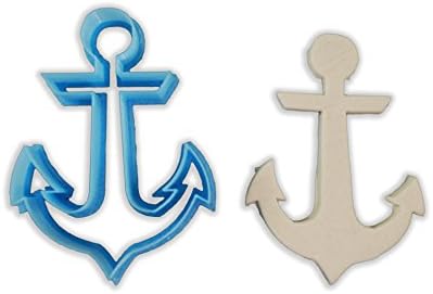 Nautical Bar Anchor Cookie Cutter - ALL SIZES SET