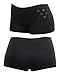 GILBIN'S Women Love Heart Print Sexy Seamless Stretch Boy Shorts Panties Various Styles (Pack of 6)Laser Cut