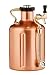 GrowlerWerks Copper uKeg Carbonated Growler, 128 oz