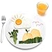 Sunnyside: Fun Egg Ring | Sun- and Cloud-Shaped Egg Mold | Cute Kitchen Accessories | Egg Rings for Frying Eggs | Silicone Egg Mold to Serve Eggs in a Fun Way | Cool Kitchen Gadgets by Monkey Business