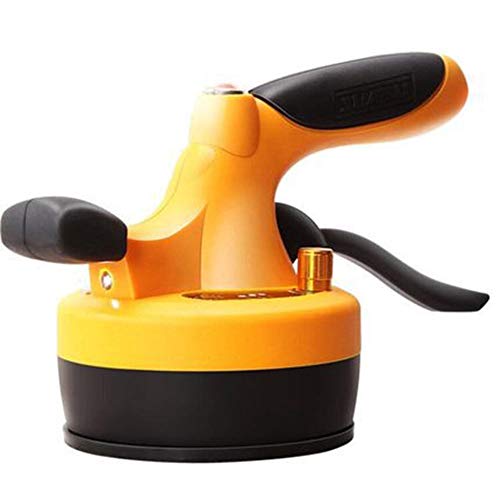 Fashionlook Tile Vibrator Automatic Tool Yellow 220V Charging Power Supply Convenience Efficient Tile Machine Tiling Machine Brick Shaker