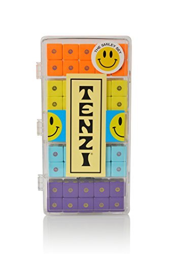 Tenzi Select - The Fast-Paced Dice Rolling Game in Fun Patterns - Smiley Set