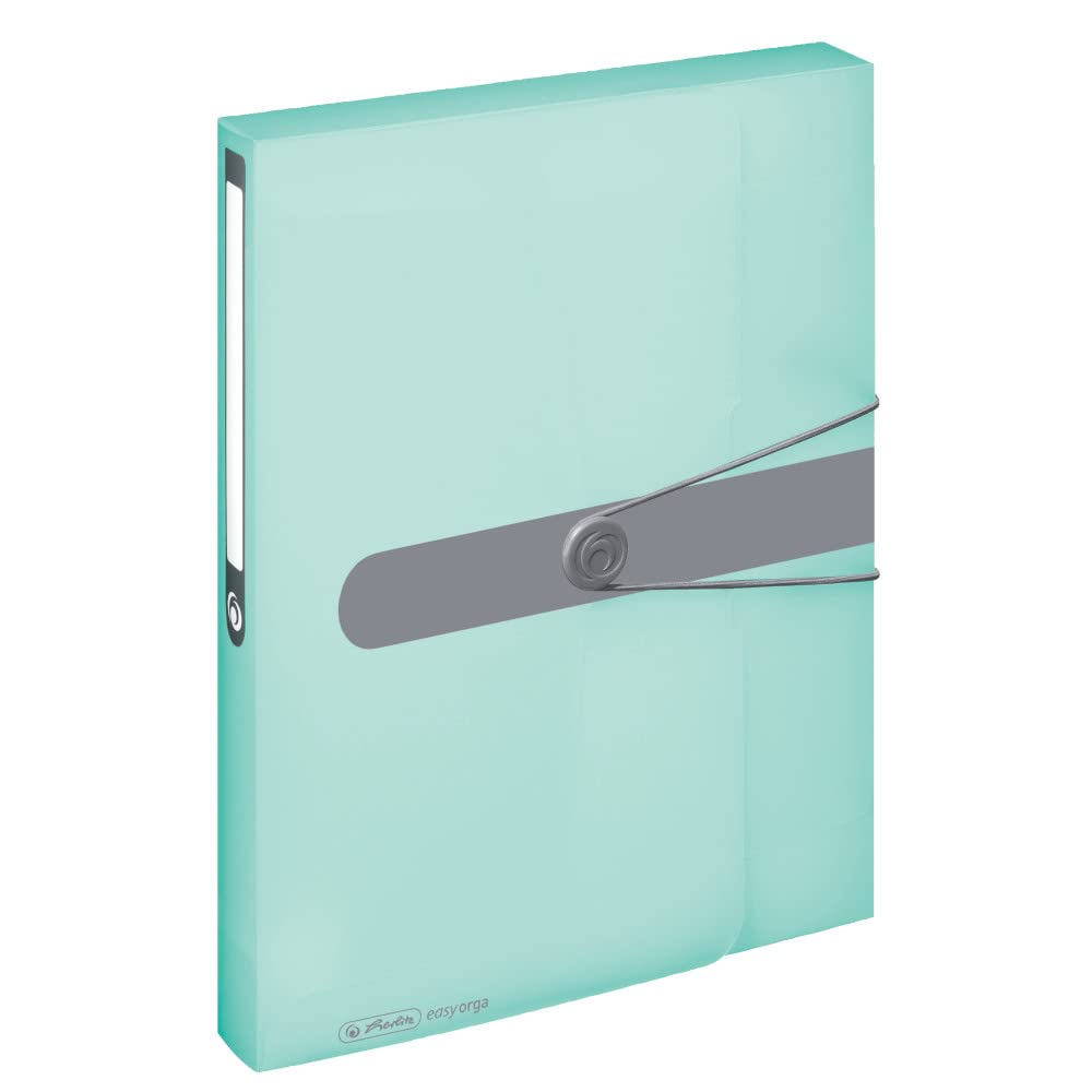 Herlitz Easy Orga to Go Archive Box Polypropylene A4 Pastel a4 Minze