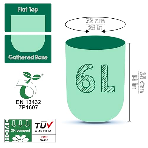 Greener Walker Bin Liners 6L