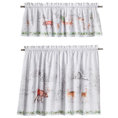 Maison d' Hermine Cotton Kitchen Curtains