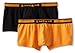 Papi Men's Cotton Stretch 2 Pack Solid Brazilian Trunk Brief
