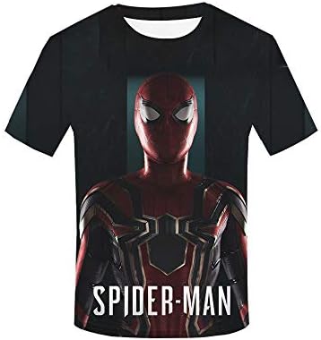 Spider-Man Homecoming Shirt Peter Parker Costume Spiderman Far from Home Costume for Boys Men