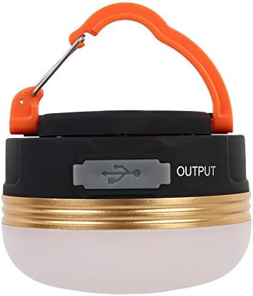 Portable USB Rechargeable LED Camping Lantern Power Bank Tent Light 3 Mode with Magnet