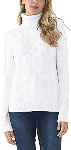PrettyGuide Women's Turtleneck Sweater 