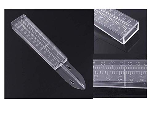 5-Inch Capacity Plastic Rain Gauge Outdoor with Easy-Read for Yard Capacity Wall Mount or in Ground