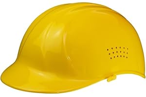 DELTAPLUS Delta Plus ERB Safety 67BCT Bump Cap with Tab WEL19472YE - Lightweight Head Protection for Work, Construction, & Home Improvement, Ideal for Low-Impact Safety, Yellow