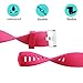 POY Replacement Bands Compatible for Fitbit Charge 2, Classic & Special Edition Sport Wristbands, Large Rose, 1PC
