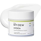 DearMYDEW HYCICA Soothing Balance Cream Moisturizer | Calming Hydration Barrier Care for Sensitive Skin, Centella, Ultra-Low Molecular Hyaluronic Acid, Vegan Fragrance-Free Korean Skincare, 2.70 fl oz