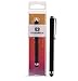 Madewithlove® Fashion Ultra-sensitive Capacitive Stylus Pen iPhone 5/5S 4/4S 3GS, iPad and iPod Touch, Galaxy S and Galaxy Tab and Other Touchscreens (Ebony Black) + Madewithlove Retail Packaging