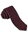 H2H Mens Casual Fashion Triangular Shape Edged Knit Neck Tie RED US NONE/Asia NONE (KMANT084)