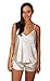 Satin Charmeuse Cami Set, Two Pieces, Plus Sizes, 5 Pretty Colors, Style#CamPLS