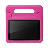 Blue Wind Fire 7 2015 Case - Kids Shock Proof Convertible Handle Light Weight Super Protective Stand Cover for Amazon Fire Tablet (7 Inch Display - 5th Generation, 2015 Release Only), Magenta
