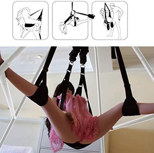 Adult Indoor Swing Kit, 360° Rotation, S_&X Swing Hanging Swing, with Strong Nylon for Comfortable Support