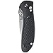 Benchmade - Griptilian 553 Knife, Plain Tanto, Satin Finish, Black Handle