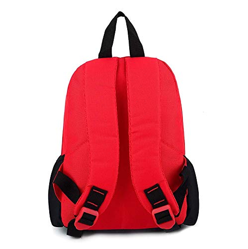 Kid\'s Spiderman 3D Backpack LIMITLESS (Black-Red, Light-weight, Durable, 11.8\