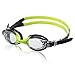 Speedo Unisex-Child Swim Goggles Skoogle Ages 3-8, Black/Green, One Size