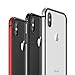 RANVOO iPhone Xs Case/iPhone X Case, Hard Slim Thin Case Protective Bumper with Soft TPU Inner Frame Compatible for iPhone Xs (2018)/iPhone X-Silver