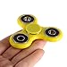 Balai Tri-Spinner Fidget Toy Hand Spinner EDC Focus Toy Perfect For ADD, ADHD, Anxiety, and Stress Relief (Yellow)