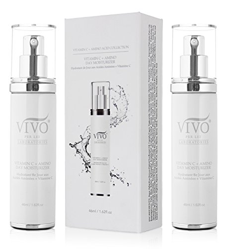 Vivo Per Lei Vitamin C Facial Moisturizer Day Cream for Face and Neck, 46 Ml / 1.62 Fl. Oz (2 Pack)