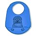 modern-twist Bucket-Bib 100% Food-Grade Silicone, Waterproof and Reusable, Curious Otter – Sea Blue