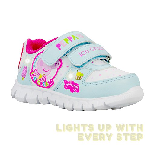 Pig Light Up Peppa Pig Girl Shoes Disney PEPPA PIG TRAINERS Shoes
