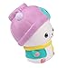 AIKEMI Easter Squishies Cartoon Bear Squishy Slow Rising Scented Squeeze Stress Relief Toys Gifts（purple）