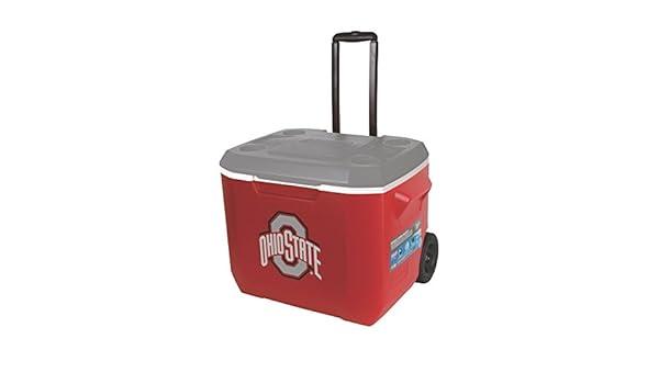 coleman nfl 60 quart wheeled cooler