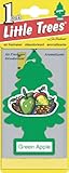 Car Freshner 10316 Little Trees Air Freshener Green Apple Scent - Single Tree per Package