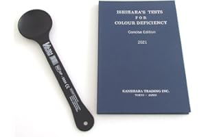 KSIPL Ishihara Color Vision Book 14 Plates Concise Edition with Eye Occluder (Combo Pack)…