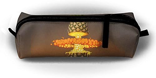 LLBAGPE Novelty Boom Pineapple Pen Box School Multi-function Bag Cosmetic Stationery Pouch Organizer Sewing Kit Accessory Case For Children Boys Gifts