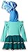Nickelodeon Girls' Toddler Shine Costume Dress & Legging 2-Piece Bundle Set, Turquoise/Multi, 4T