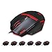 Redragon M801 Mammoth 16400 DPI Programmable Laser Gaming Mouse for PC, 9 Programmable Buttons, 5 User Profiles, Weight Tuning, Omron Switches, Blackthumb 4