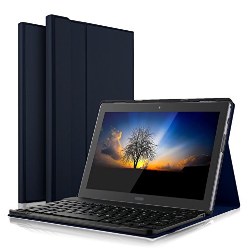 IVSO Case with Keyboard Compatible with Moto Tab- Detachable Wireless Keyboard Front Prop Stand Case/Cover for AT&T Moto Tab Tablet (Blue) IVSO Case with Keyboard Compatible with Moto Tab- Detachable Wireless Keyboard Front Prop Stand Case/Cover for AT&T Moto Tab Tablet (Blue)