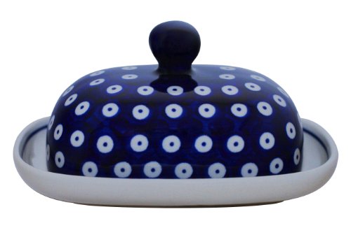 Bunzlauer-petit-12-beurrier-ovale-motif-42-de-beurre Bunzlauer petit 1/2 beurrier ovale motif 42 de beurre