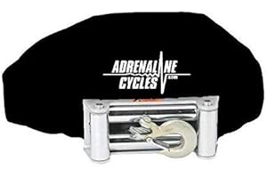 ADRENALINE CYCLES Universal Winch Neoprene Cover #Ac-Wc