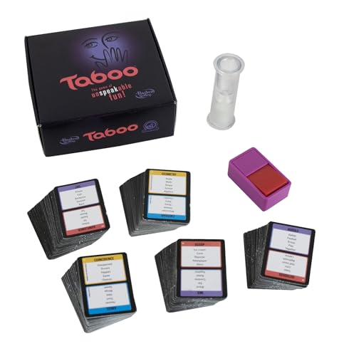 World's Smallest Taboo - Miniature Board Game for Kids, Teens and Adults, Fun and Hilarious Party Game - Fun for All Ages. Recommended for Ages 6 and up