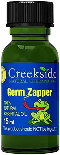 Germ Zapper - *Best Thieves Oil Formula* - 15 ml 100% Organic Essential Oil by Creekside Natural Therapeutics