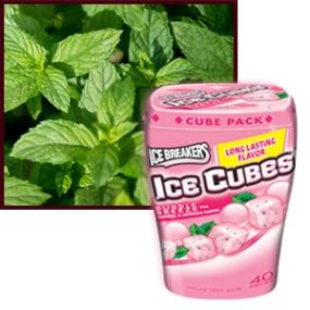 Ice Breakers Ice Cubes Sugar Free Bubble Breeze Gum
