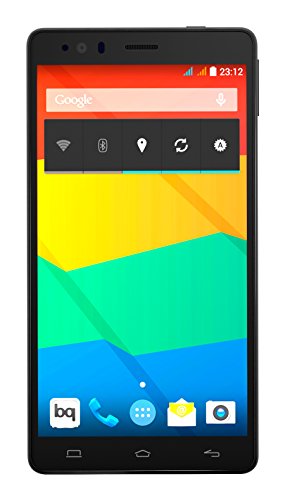 BQ Aquaris E6 - Smartphone de 6 pulgadas (3G, WiFi 802.11 b/g/n, Bluetooth 4.0 NFC HCE, GPS, 2 GB de RAM, memoria...