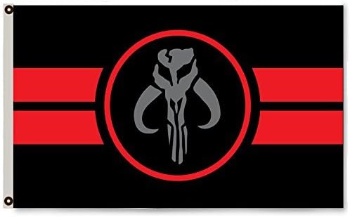 FlyLong Large Mandalorian Flag Banner Man Cave 3x5Feet