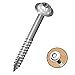 Milescraft 5204 Wood Pocket Hole Screws - #7 x 1-1/2