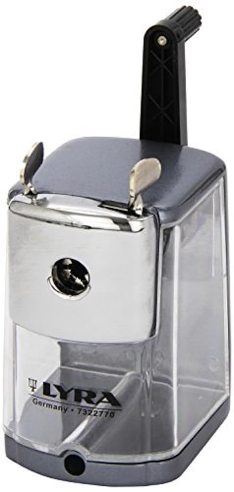 LYRA Metal Desk Sharpener Machine With Tank, For Schools, Students and Offices